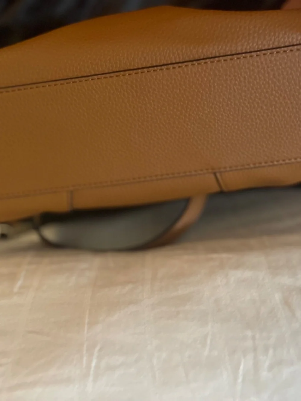 GUESS Cognac Satchel Purse
